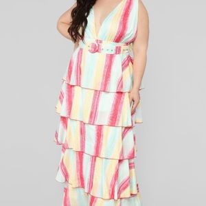 NEW Fashion Nova Birthday Cake Dress- 2X